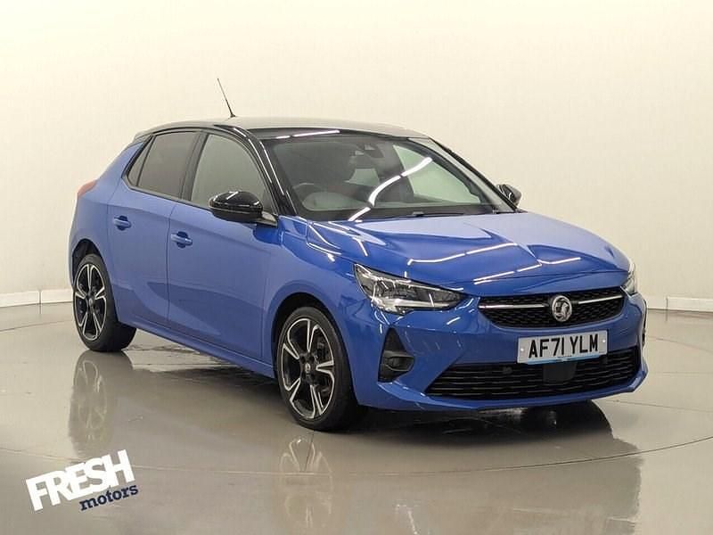 Voltaic blue Used 2021 Vauxhall Corsa SRi Hatchback | £10,190 (Fair price) - Image 1/4