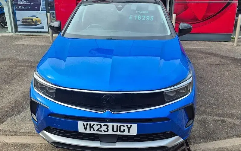 Used Vauxhall Grandland X Ultimate 224 HP (164 kW) 2023 Blue SUV
