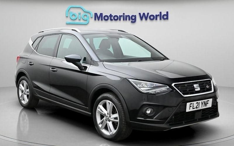 Used Seat Arona FR 110 HP (80 kW) 2021 Black SUV