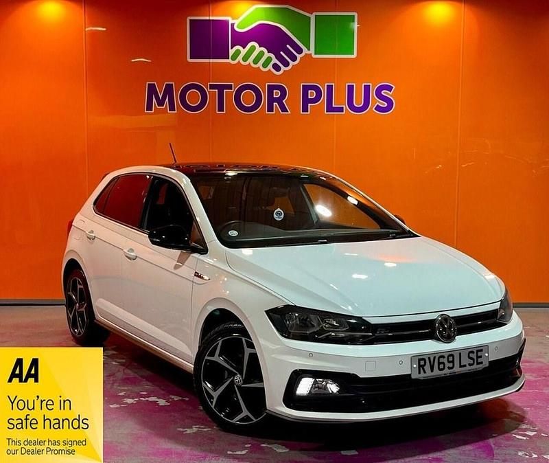 Used VW Polo R-line 115 HP (84 kW) 2019 White Hatchback