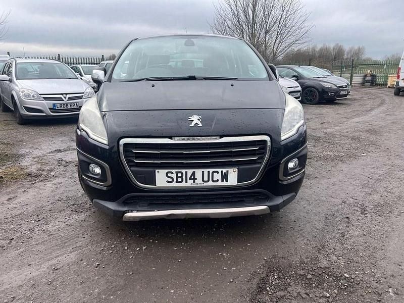 Used Peugeot 3008 Active 115 HP (84 kW) 2014 Black Hatchback