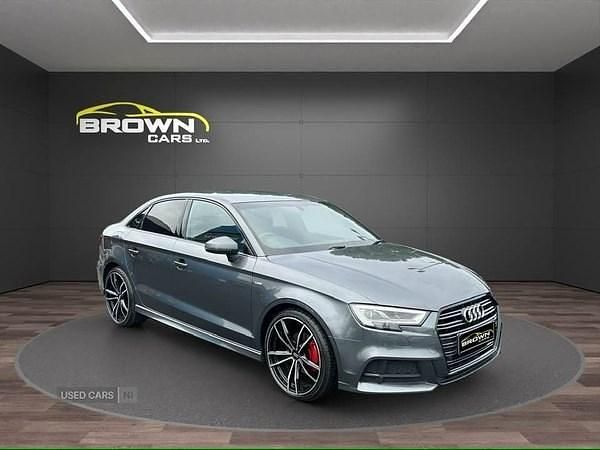 Grey Used 2017 Audi A3 S-Line Sedan | £16,750 (Fair price) - Image 1/4