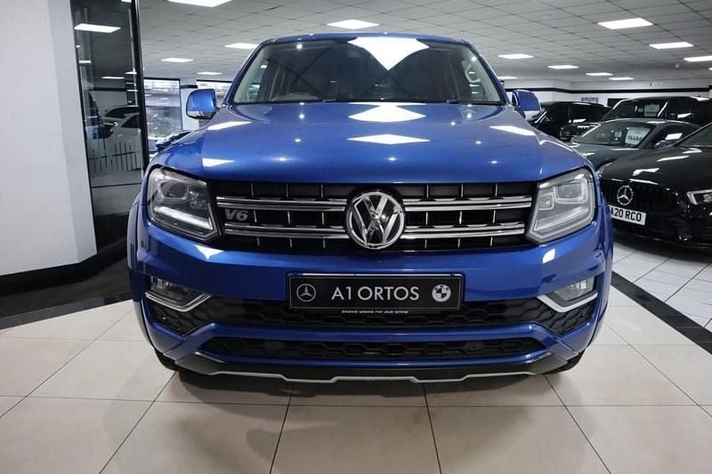 Used VW Amarok Highline 258 HP (189 kW) 2018 Blue Pickup