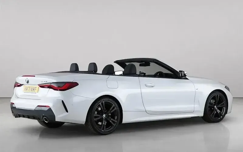 Used BMW 420 Cabriolet M Sport 184 HP (135 kW) 2021 White Cabriolet