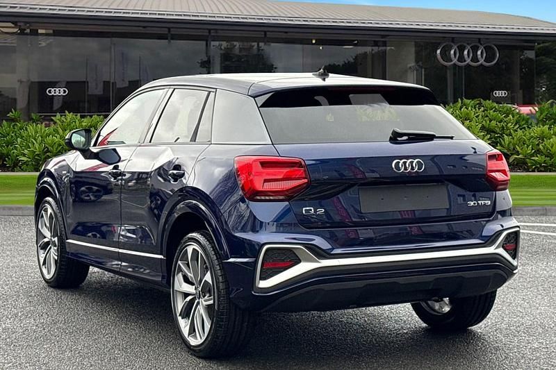 Ny Audi Q2 S-Line 2026 Blå SUV