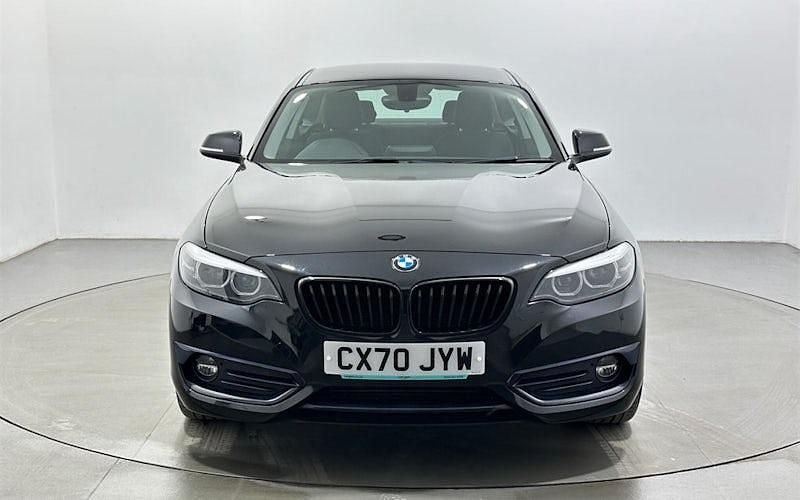 Used BMW 220 Sport Line 190 HP (139 kW) 2020 Black Coupe