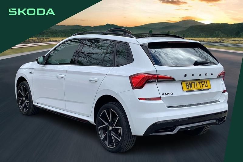 Used Skoda Kamiq Monte Carlo 108 HP (79 kW) 2022 White SUV