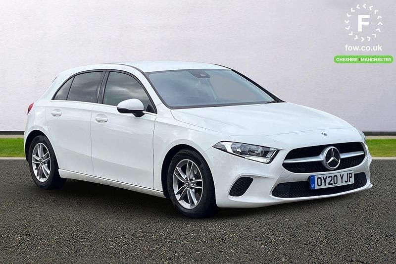 White Used 2020 Mercedes A180 SE Hatchback | £14,599 (Good price) - Image 1/3