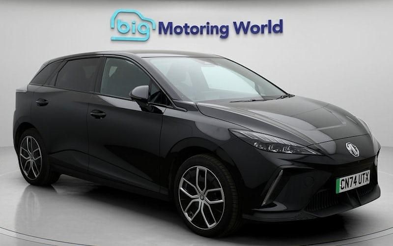 Used MG MG4 EV Trophy 150 kW (204 HP) 2024 Black Hatchback