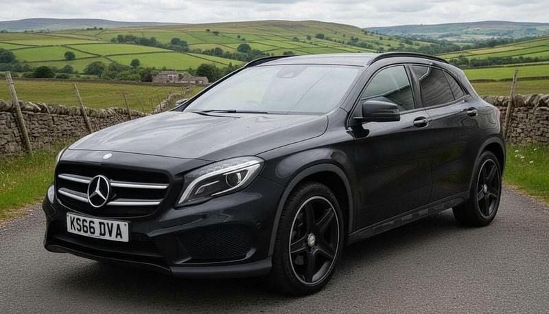 Used Mercedes GLA220 AMG line 2017 Black SUV