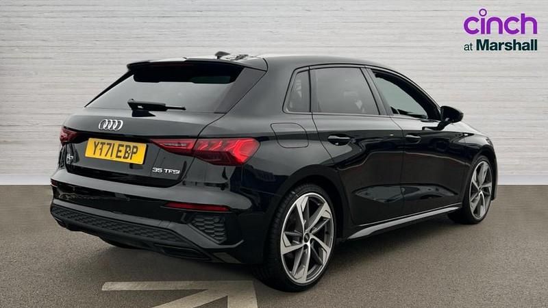 Used Audi A3 Comfort 150 HP (110 kW) 2021 Black Sedan