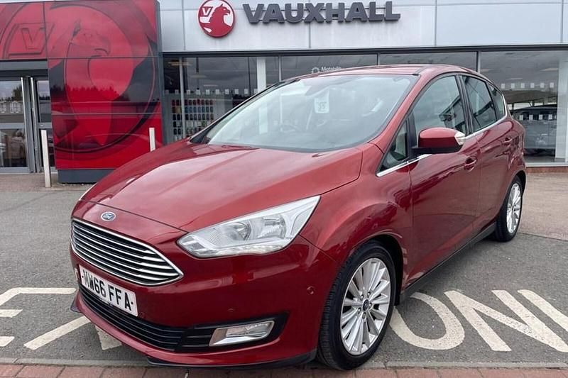 Red Used 2016 Ford C-MAX Titanium MPV | £7,977 (Fair price) - Image 1/1