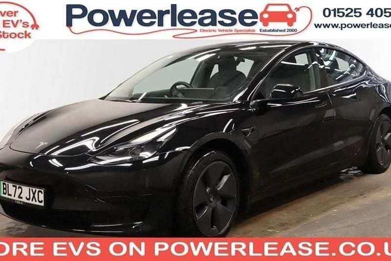 Black Used 2022 Tesla Model 3 RWD Sedan | £19,989 (Good price) - Image 1/1