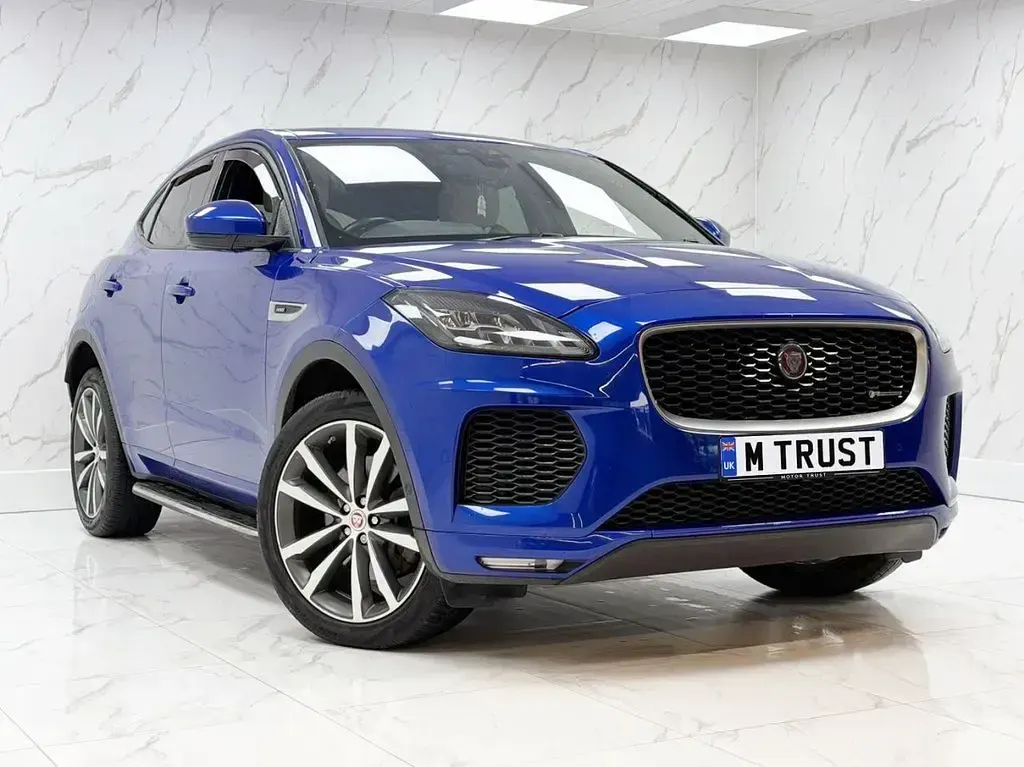 Used Jaguar E-Pace R-Dynamic 240 HP (176 kW) 2018 Blue SUV