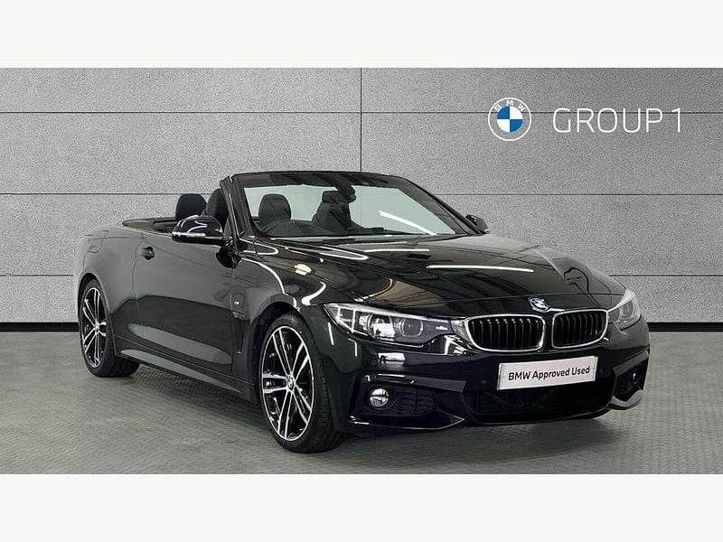 Black Used 2020 BMW 420 M Sport Cabriolet | £22,990 (Good price) - Image 1/4