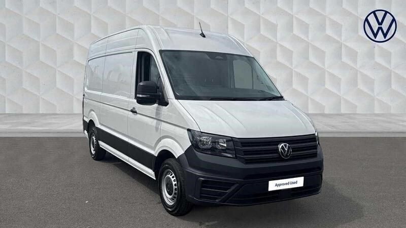 White Used 2025 VW Crafter Van | £33,303 (A bit pricey) - Image 1/4