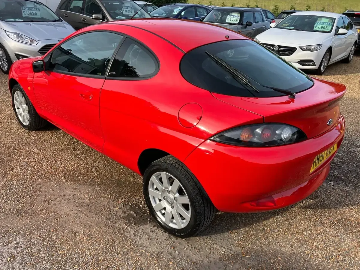 Used Ford Puma 125 HP (91 kW) 2001 Red Coupe