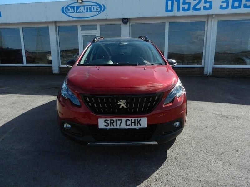 Used Peugeot 2008 GT-line 130 HP (95 kW) 2017 Red SUV