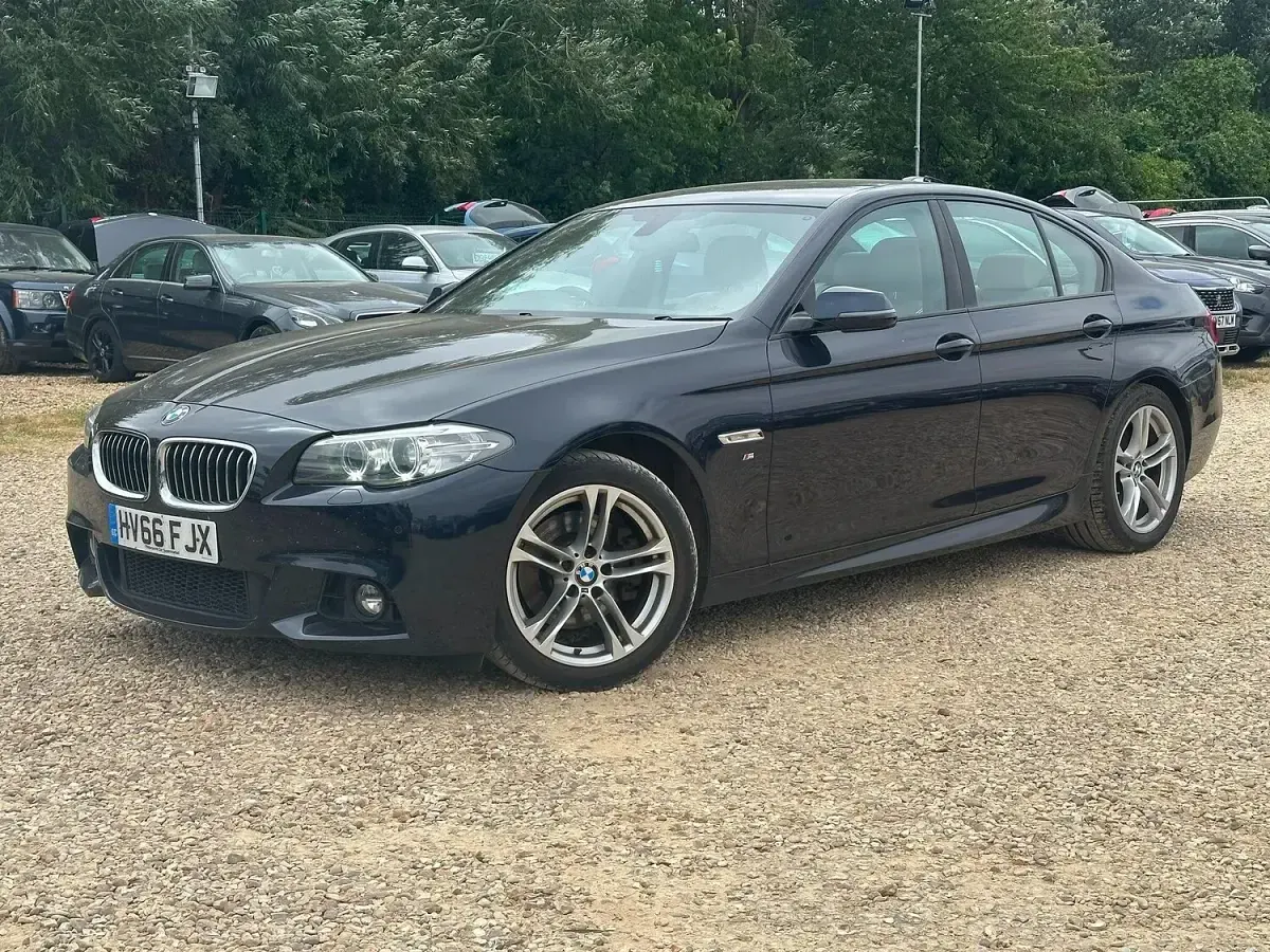 Used BMW 520 M Sport 2016 Black Sedan