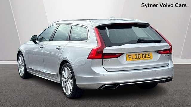 Usado Volvo V90 Inscription 232 HP (170 kW) 2020 Prateado Carrinha