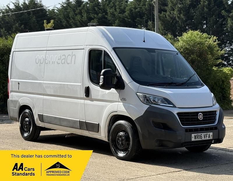 White Used 2016 Fiat Ducato Van | £5,490 (Good price) - Image 1/2