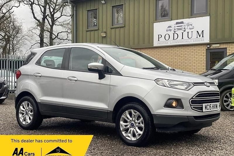 Used Ford Ecosport Zetec 2015 Silver SUV