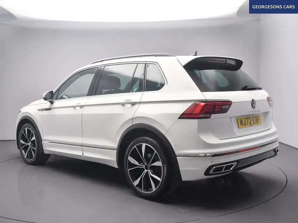 Begagnad VW Tiguan R-line 150 HK (110 kW) 2022 Vit SUV