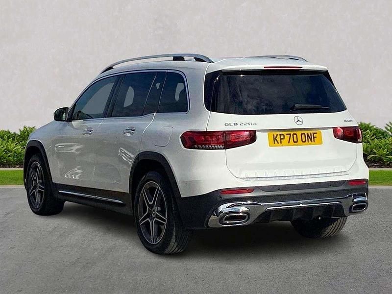 Used Mercedes GLB220 AMG line 2020 White SUV