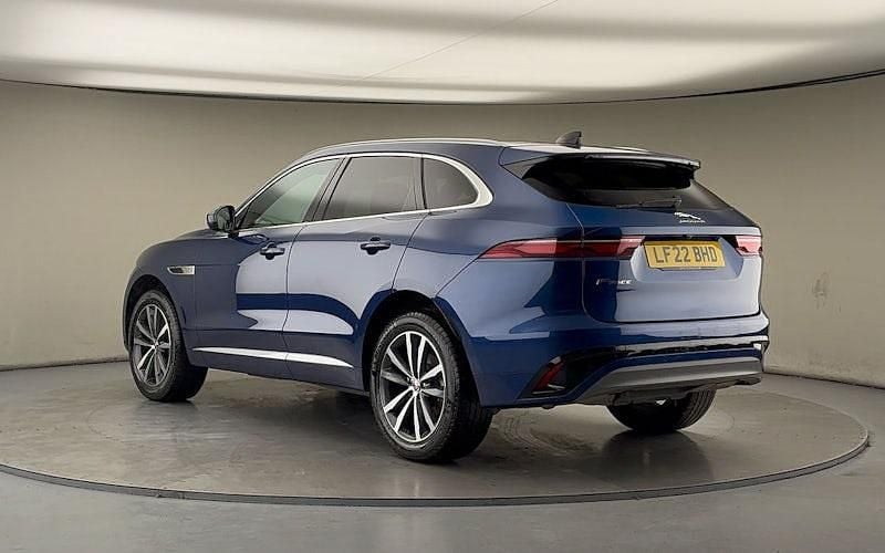 Used Jaguar F-Pace R-Dynamic 250 HP (183 kW) 2022 Bluefire blue SUV