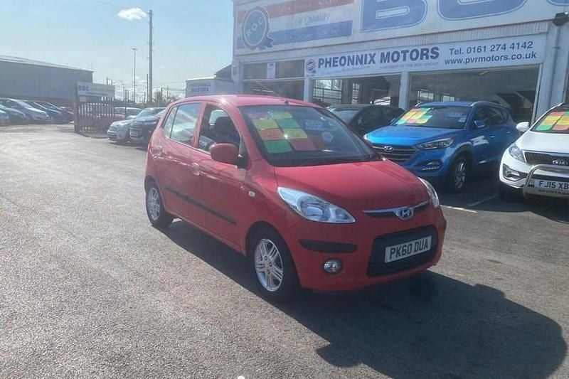 Red Used 2010 Hyundai i10 Comfort Hatchback | £3,795 (Fair price) - Image 1/1