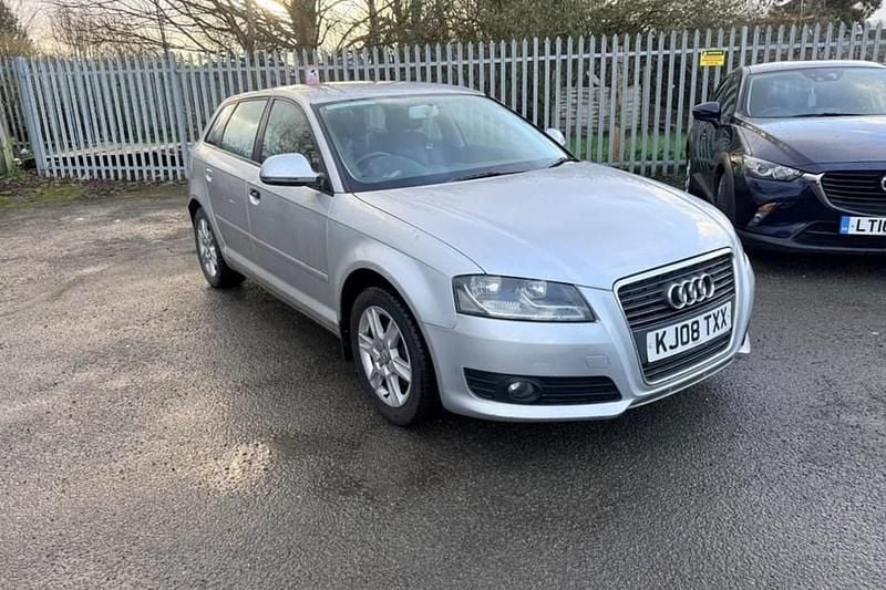 Used Audi A3 125 HP (91 kW) 2008 Silver Hatchback