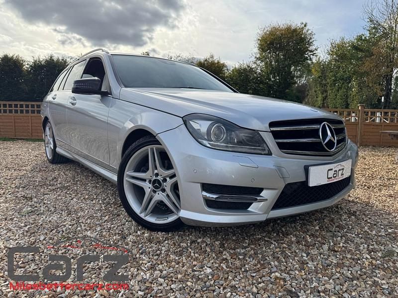 Silver Used 2013 Mercedes C180 AMG Estate | £7,500 (Fair price) - Image 1/4