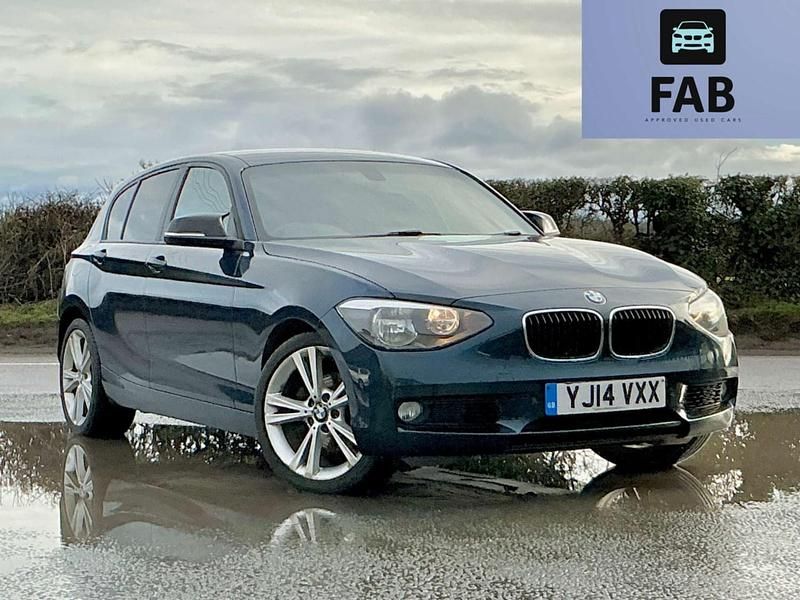 Used BMW 120 2014 Blue Hatchback