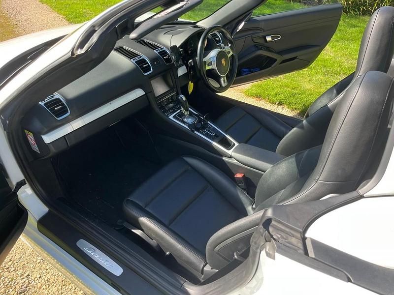 Used Porsche Boxster 2014 White Cabriolet