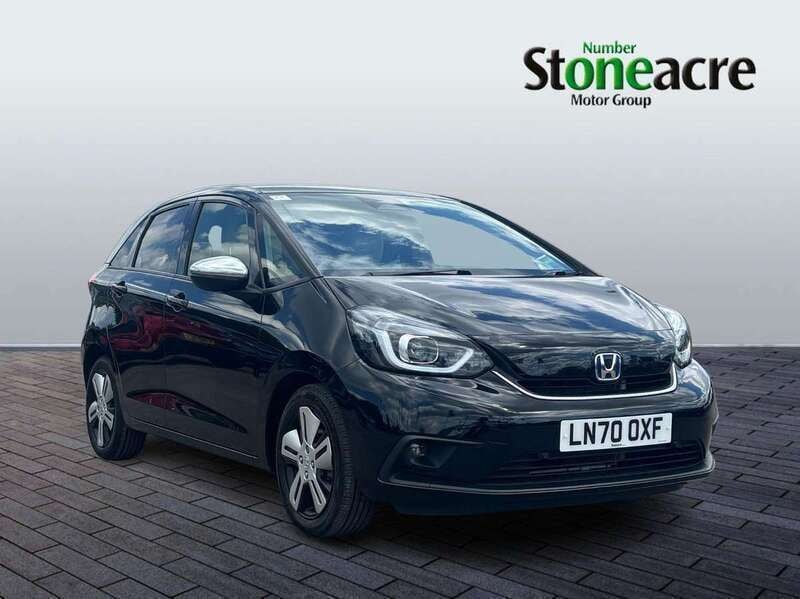 Black Used 2020 Honda Jazz Hybrid Hatchback | £14,934 (Fair price) - Image 1/4