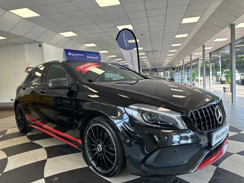 Black Used 2018 Mercedes A200 AMG Line Premium Hatchback | £14,995 (Fair price) - Image 1/4