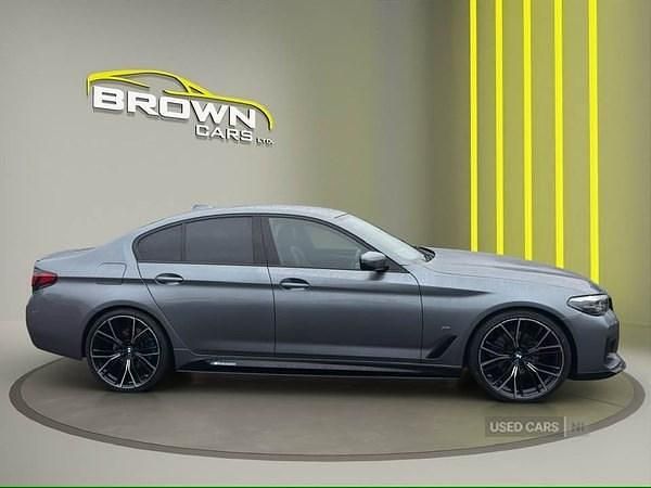 Used BMW 520 M Sport 2021 Blue Sedan