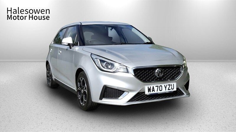 Silver Used 2020 MG MG3 Exclusive Hatchback | £9,750 (Fair price) - Image 1/3