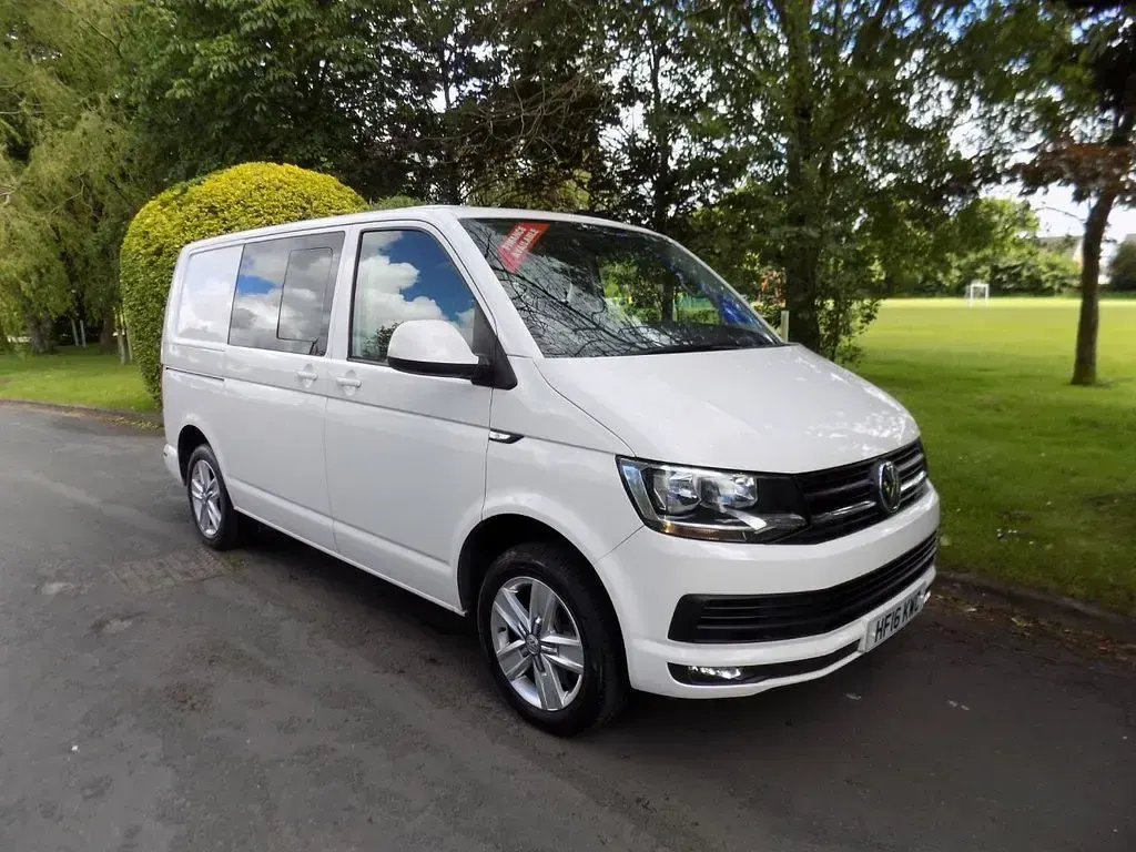 Used VW T6 Highline 2016 White Van