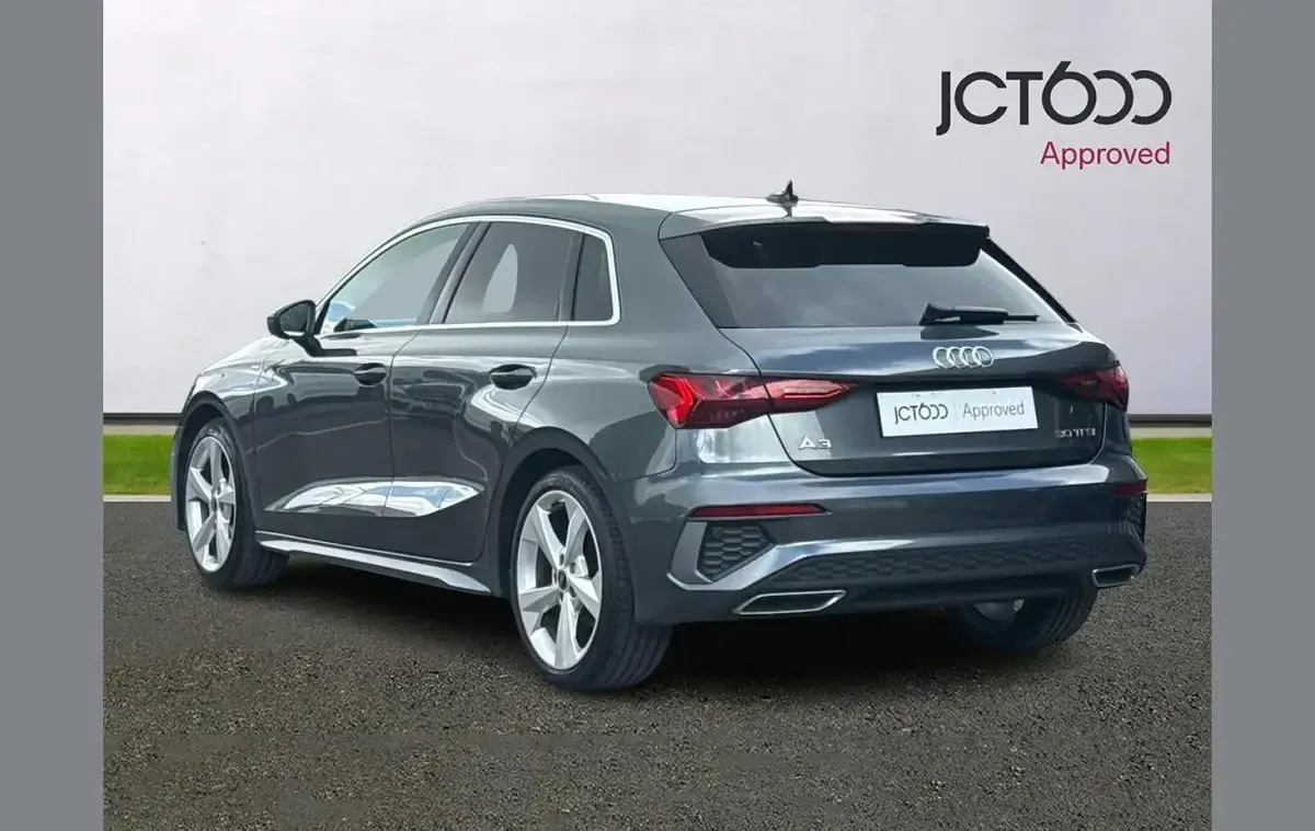 Used Audi A3 S-Line 108 HP (79 kW) 2022 Grey Sedan