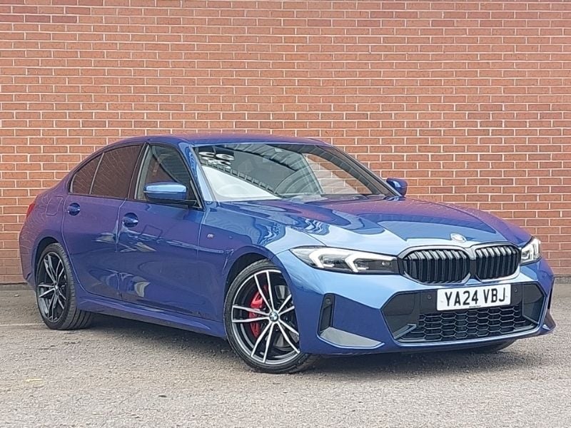 Blue Used 2024 BMW 320 M Sport Sedan | £34,698 (Expensive) - Image 1/4