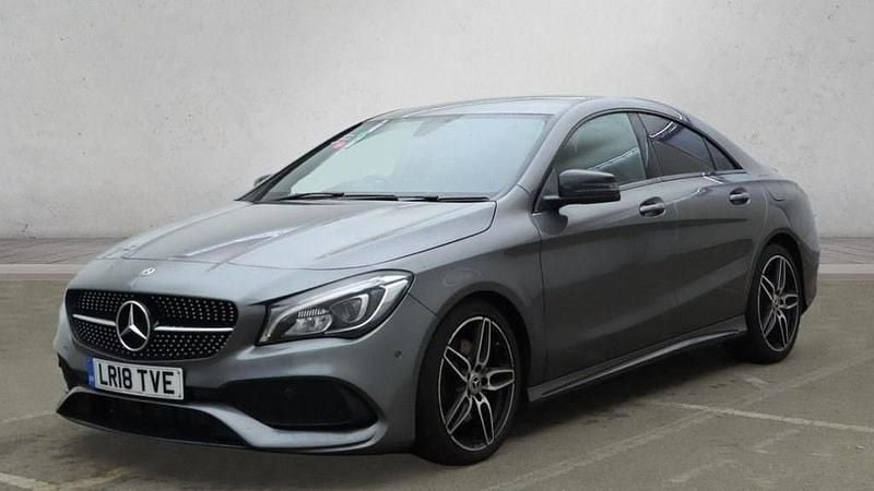 Used Mercedes CLA220 AMG line 177 HP (130 kW) 2018 Grey Sedan