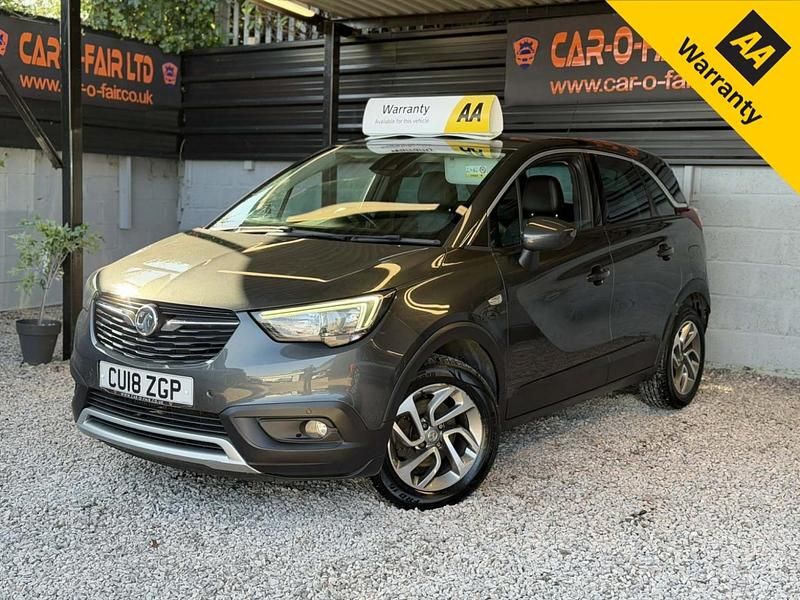 Used Vauxhall Crossland X S 120 HP (88 kW) 2018 Grey SUV
