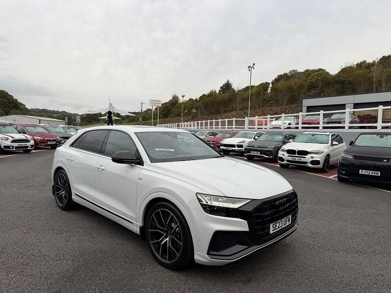 White Used 2023 Audi Q8 Comfort SUV | £59,999 (Expensive) - Image 1/3