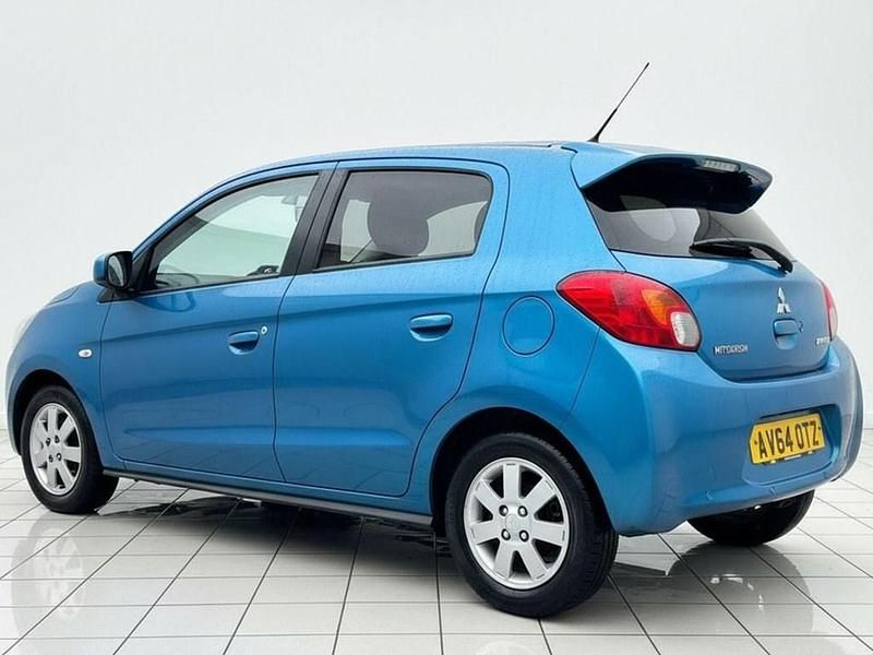 Used Mitsubishi Mirage 79 HP (58 kW) 2014 Blue Hatchback