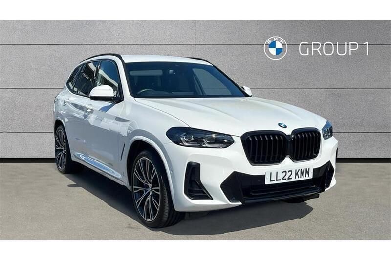 Alpine white Used 2022 BMW X3 M Sport SUV | £34,990 (Good price) - Image 1/4