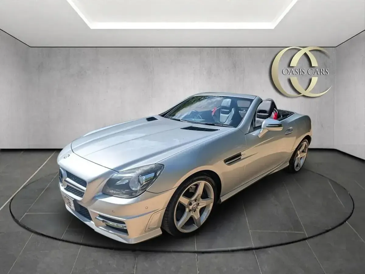 Used Mercedes SLK200 AMG 2012 Silver Cabriolet