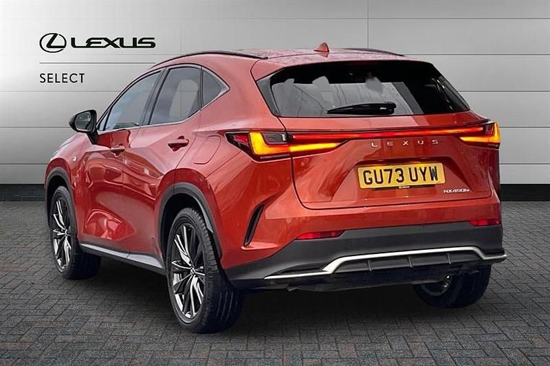 Used Lexus NX450h+ Sport Line 306 HP (225 kW) 2023 Blazing carnelian SUV
