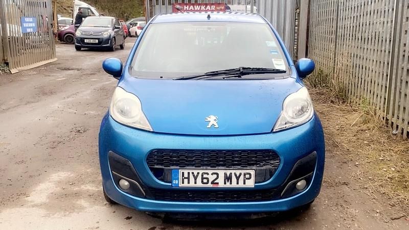 Used Peugeot 107 Active 68 HP (50 kW) 2012 Blue Hatchback