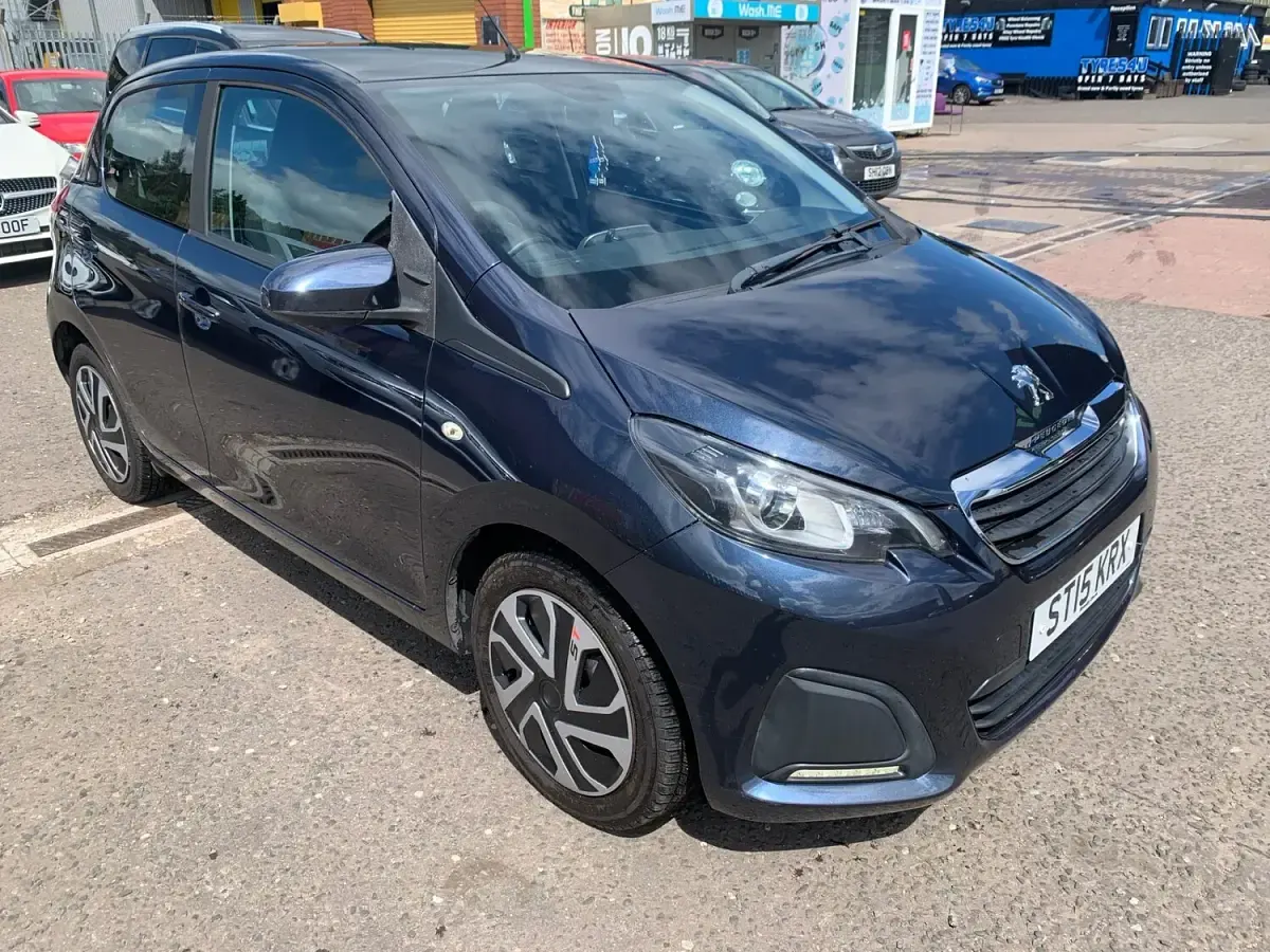 Used Peugeot 108 Active 2015 Blue Hatchback